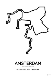2019 Amsterdam Marathon: normal (A3 (29.7x42 cm)) 2023-02-01 15:26:55