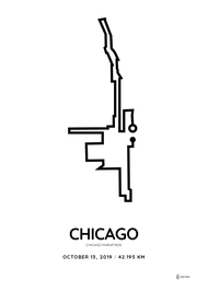 2019 Chicago Marathon: normal (A3 (29.7x42 cm)) 2023-09-28 13:48:52